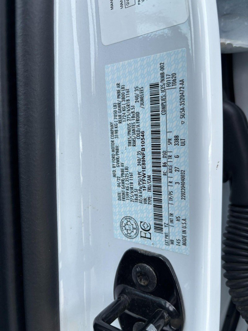 Used 2022 Ford F150 Lariat AWD/4WD image 18