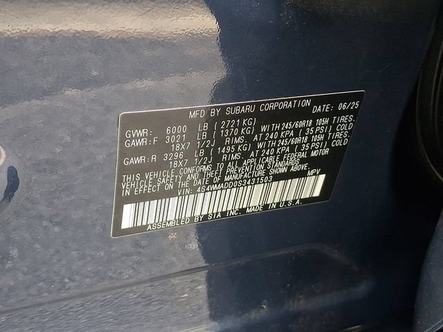 Used 2025 Subaru Ascent Premium AWD/4WD image 26