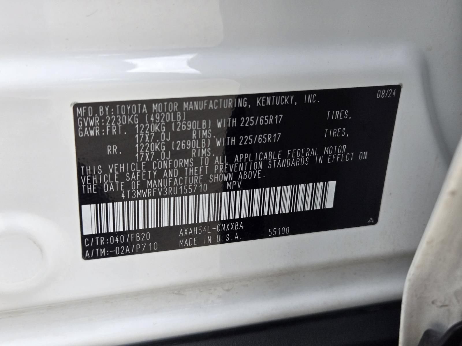 Used 2024 Toyota RAV4 LE AWD/4WD image 28