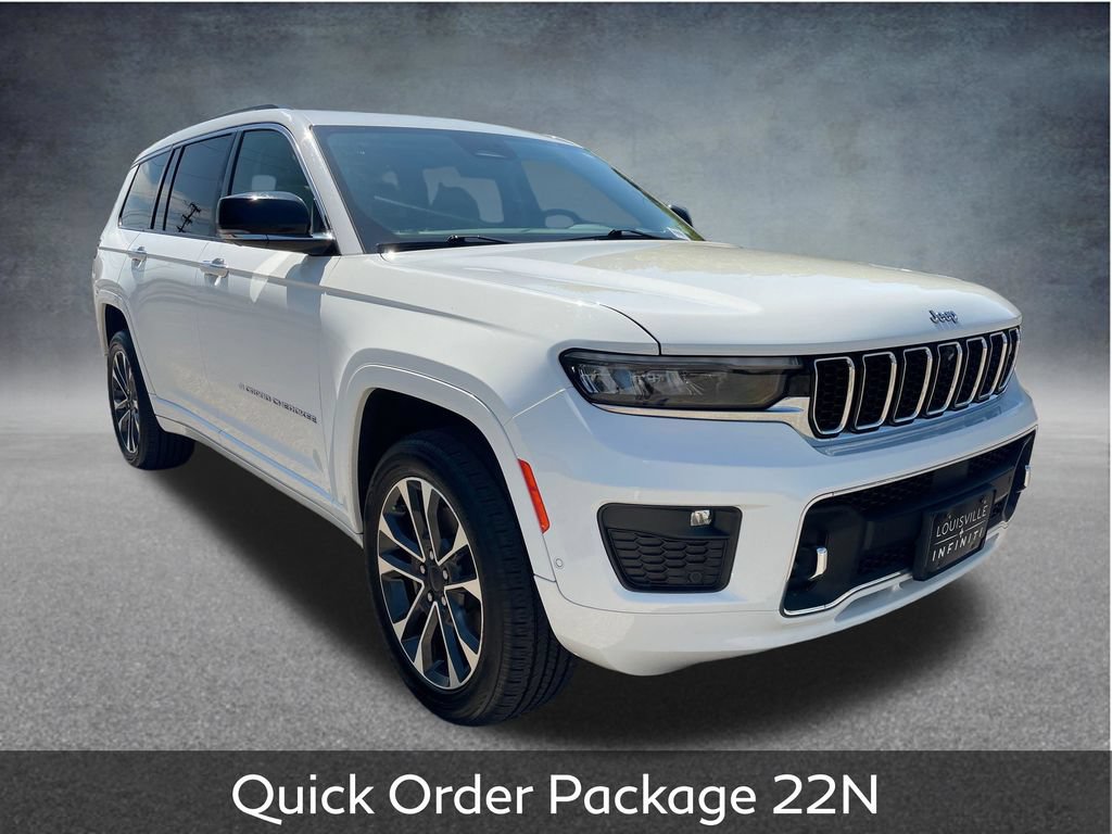 Used 2022 Jeep Grand Cherokee L Overland w/ Advanced Protech Group III AWD/4WD image 2