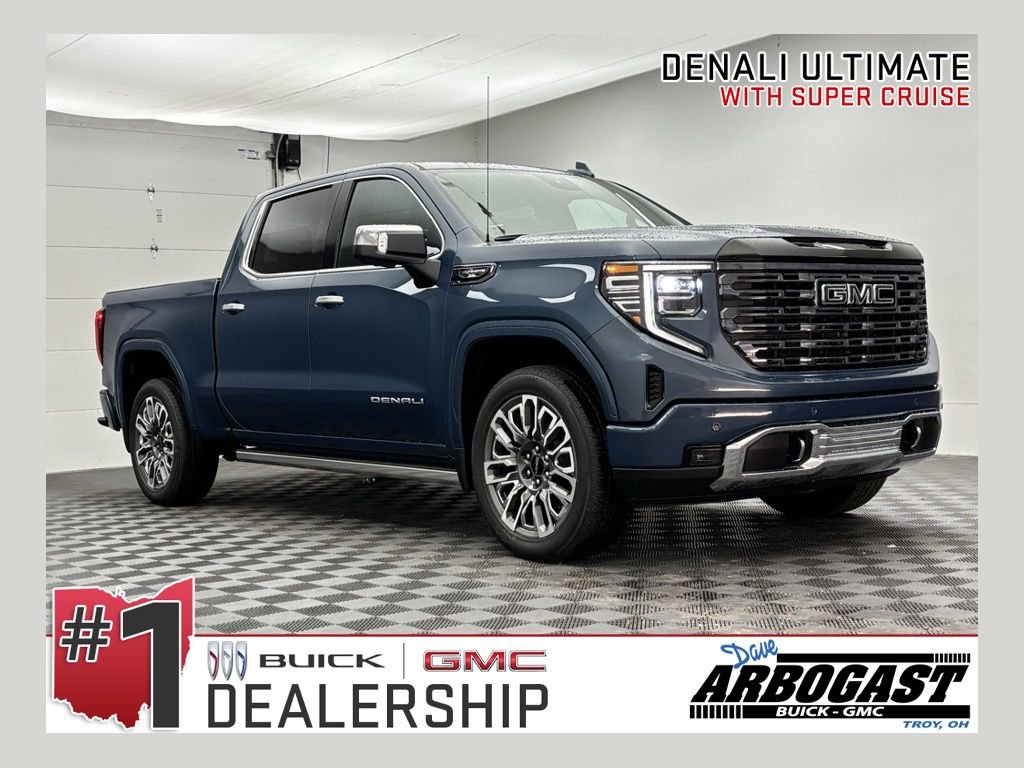 New 2026 GMC Sierra 1500 Denali Ultimate w/ LPO, Black Badging Package