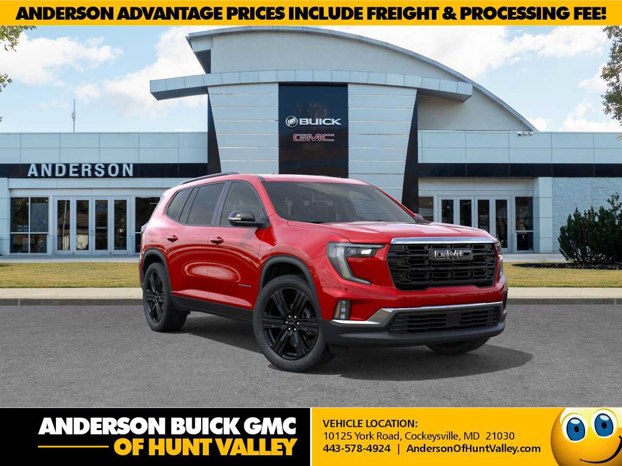 New 2026 GMC Acadia Elevation w/ Black Edition