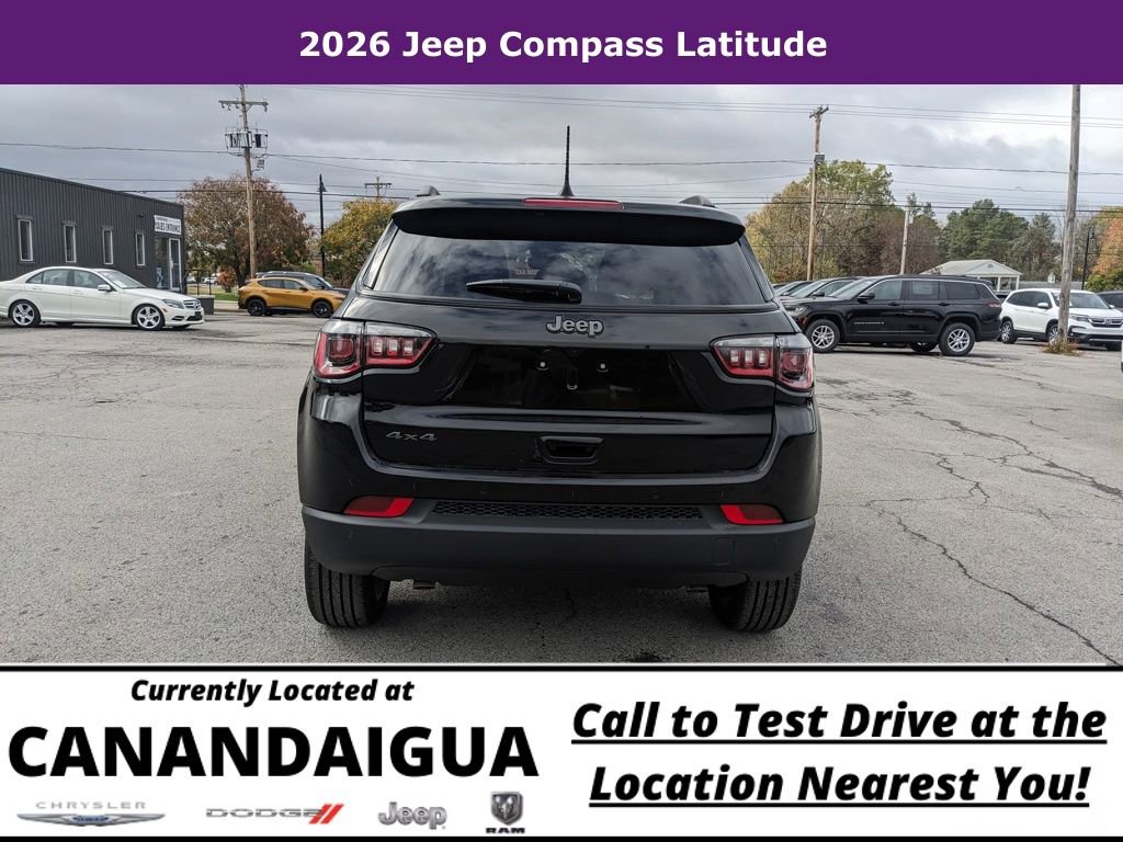 New 2026 Jeep Compass Latitude w/ Quick Order Package 29K image 3