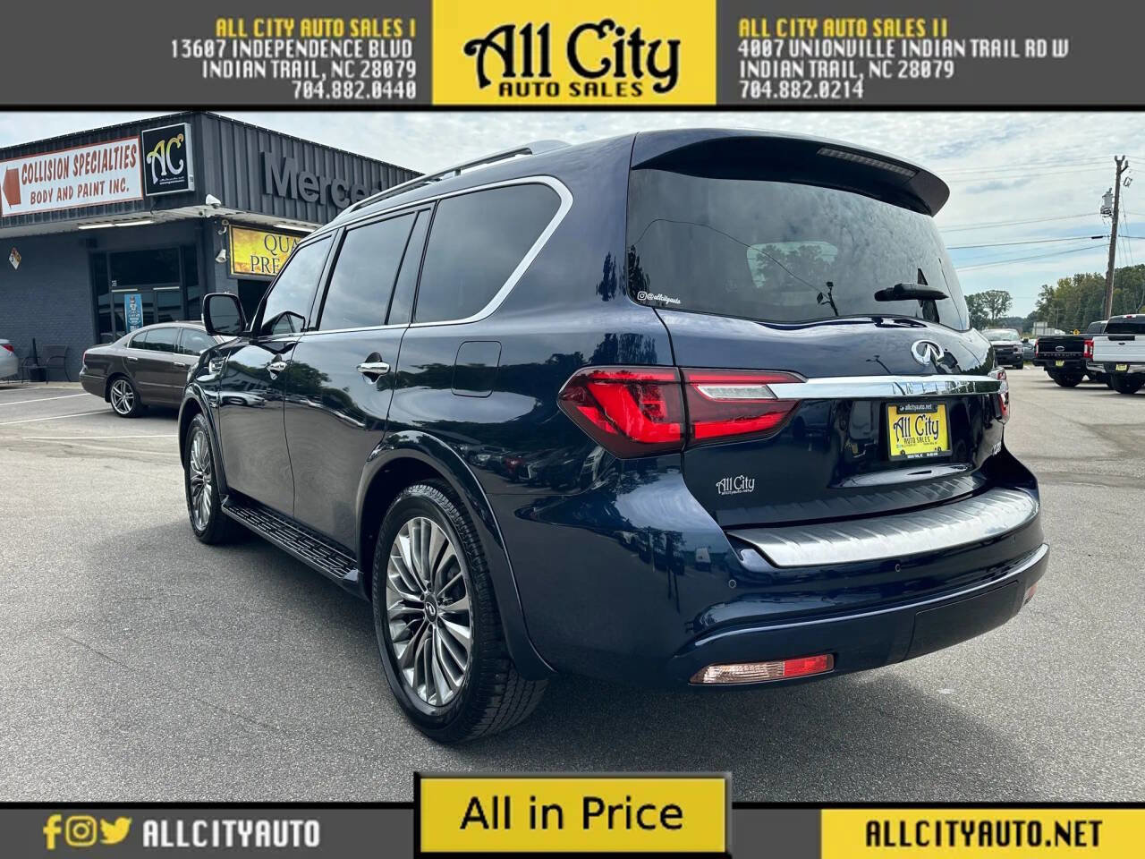 Used 2018 INFINITI QX80 4WD w/ Deluxe Technology Package image 5