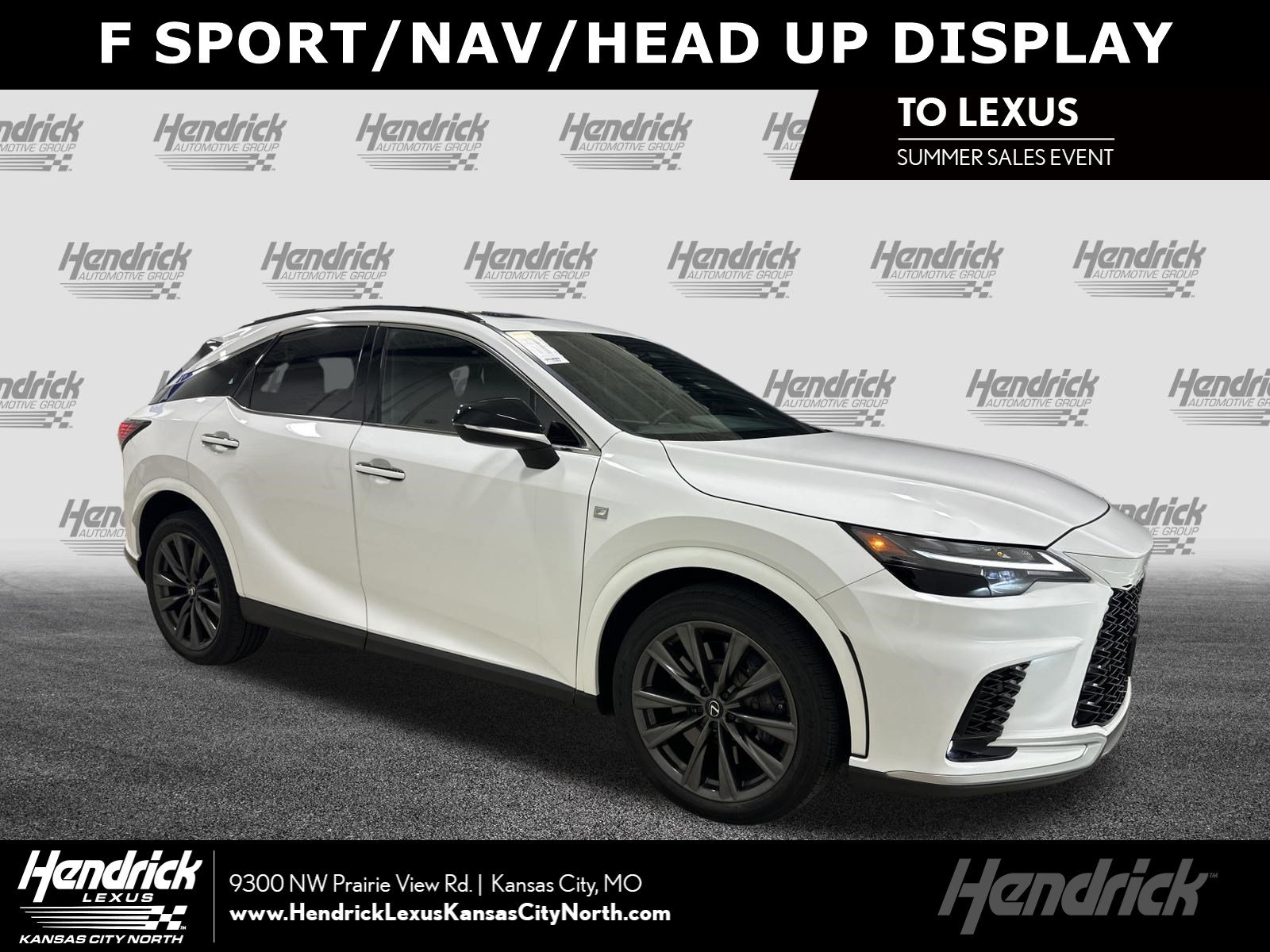 Used 2023 Lexus RX 350 F Sport w/ Accessory Package