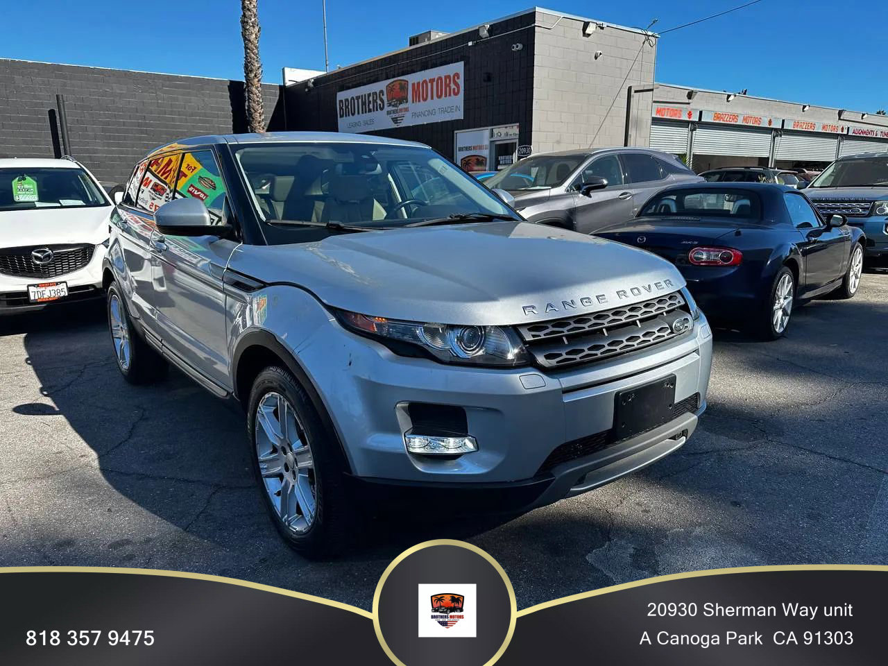 Used 2015 Land Rover Range Rover Evoque Pure Plus