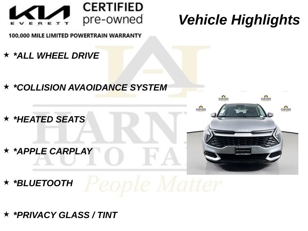 Certified 2023 Kia Sportage LX AWD/4WD image 9