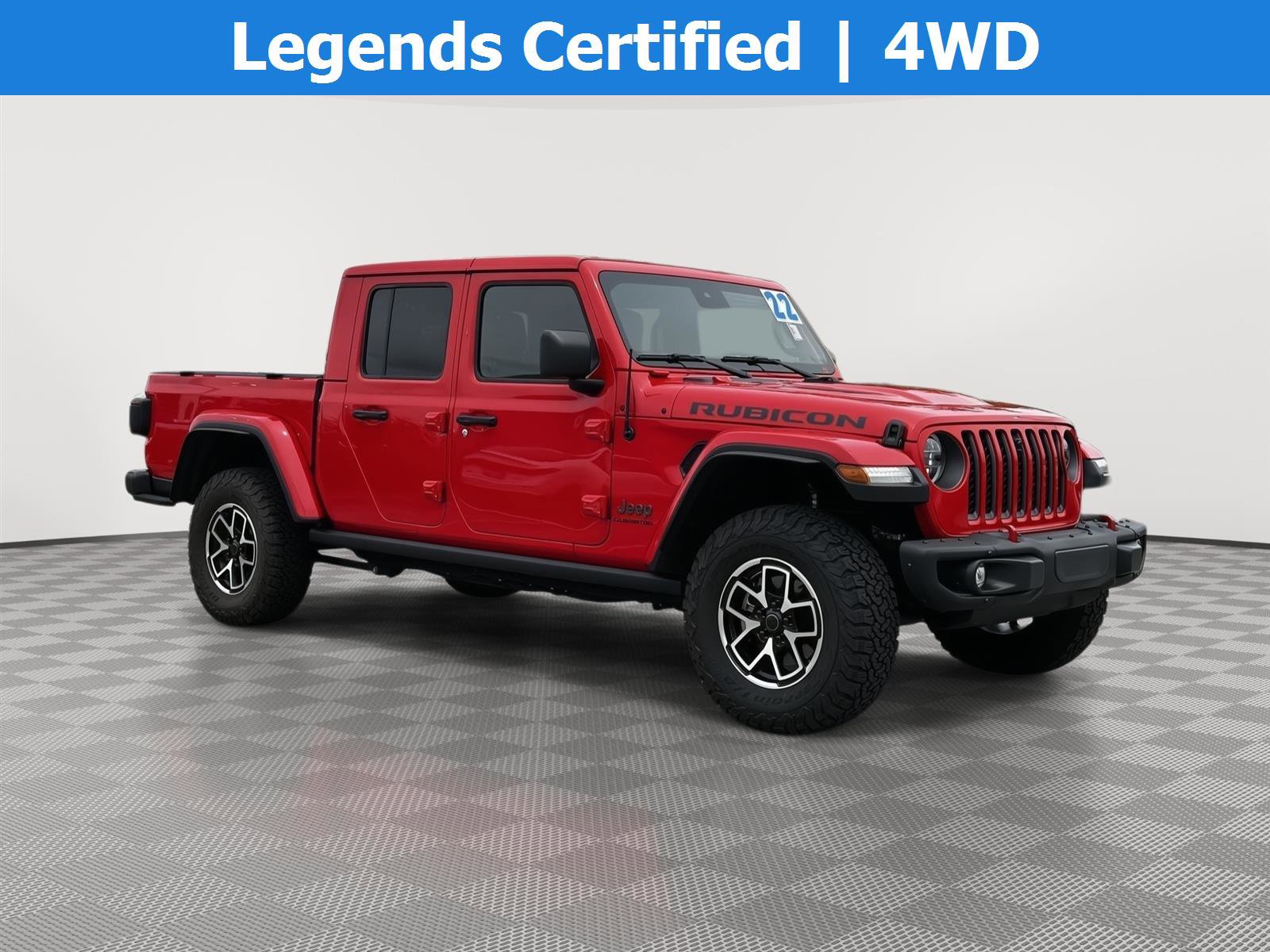 Used 2022 Jeep Gladiator Rubicon w/ LED Lighting Group AWD/4WD image 1