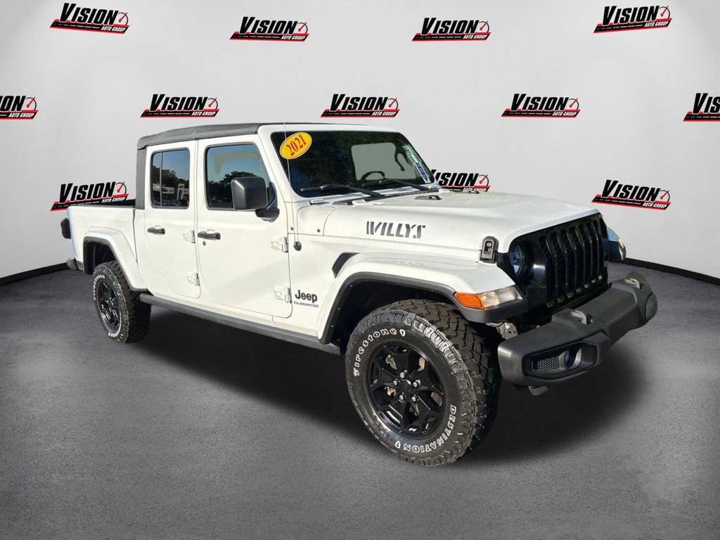 Certified 2021 Jeep Gladiator Willys image 3