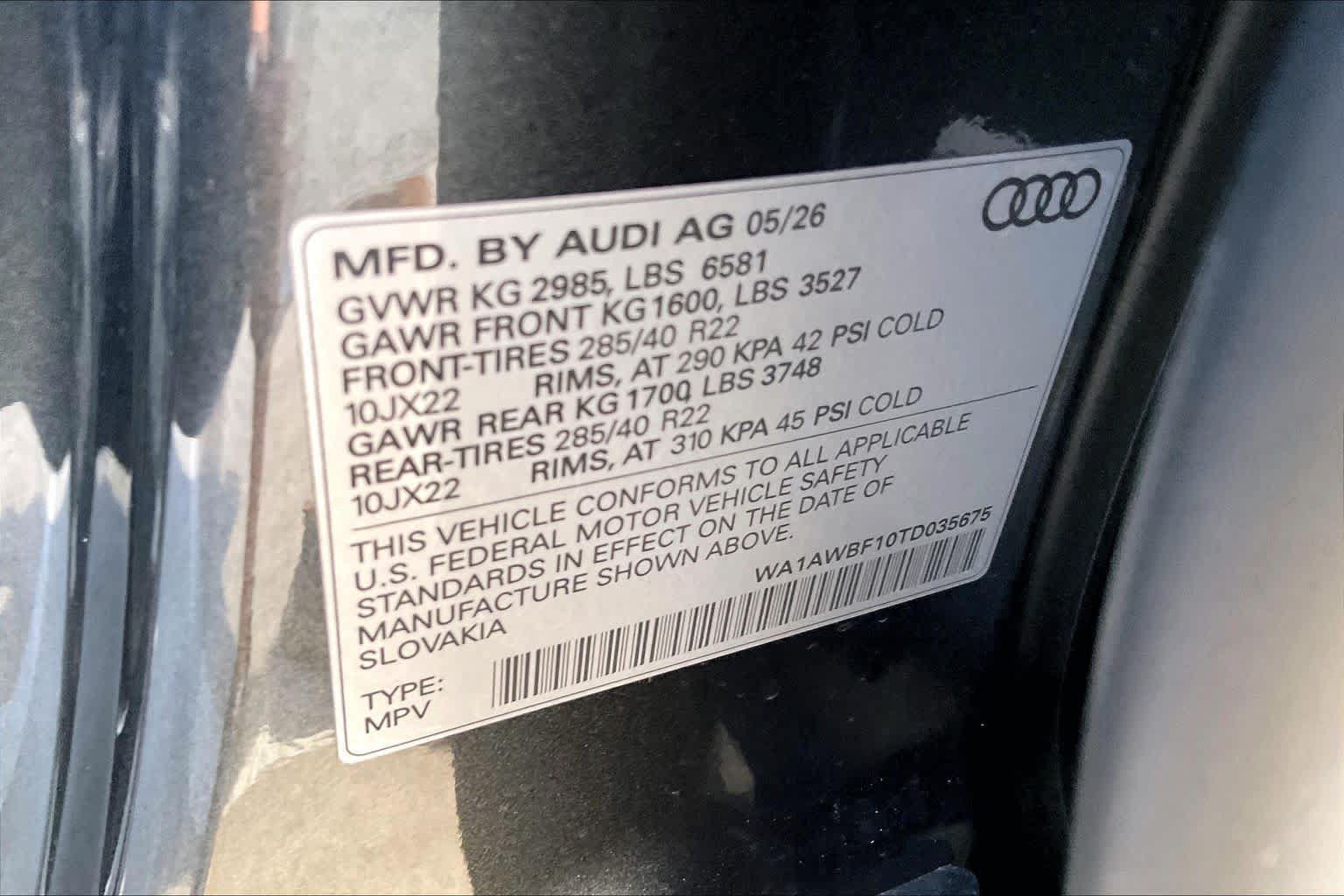 New 2026 Audi SQ8 Premium Plus AWD/4WD image 20