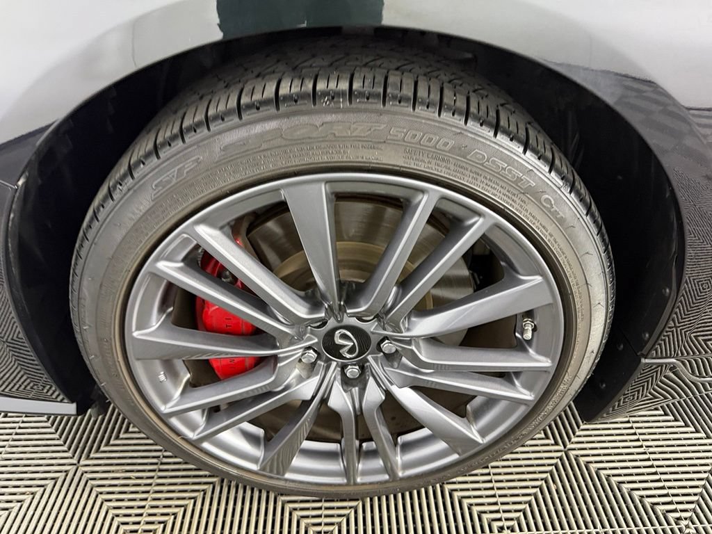 Used 2024 INFINITI Q50 Red Sport 400 w/ Black Opal Edition AWD/4WD image 12