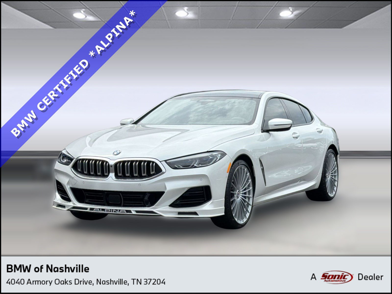 Certified 2024 BMW ALPINA B8 xDrive Gran Coupe AWD/4WD image 1