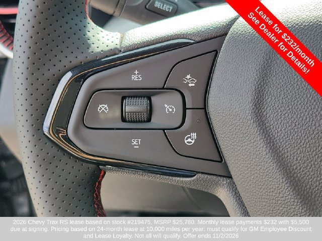 New 2026 Chevrolet Trax RS w/ Driver Confidence Package FWD image 14