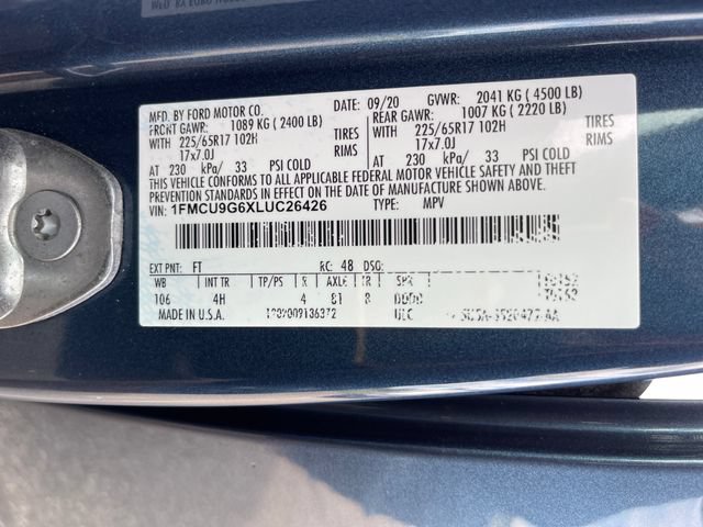 Used 2020 Ford Escape SE AWD/4WD image 22