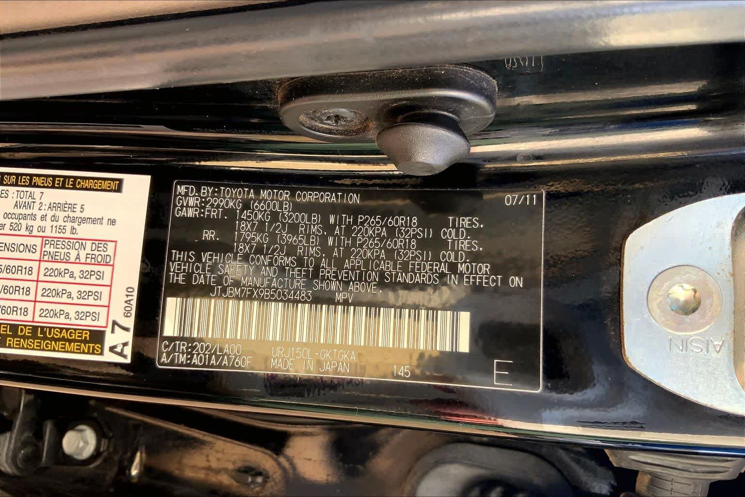 Used 2011 Lexus GX 460 w/ Comfort Plus Pkg AWD/4WD image 36