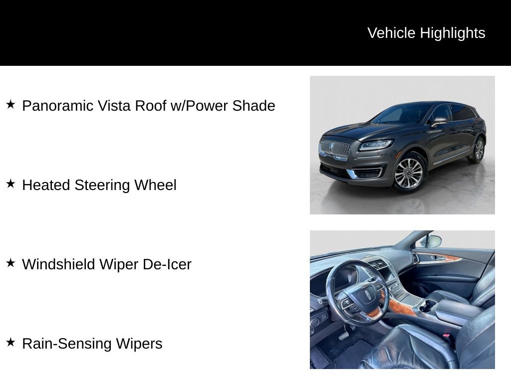 Used 2019 Lincoln Nautilus Select FWD image 21