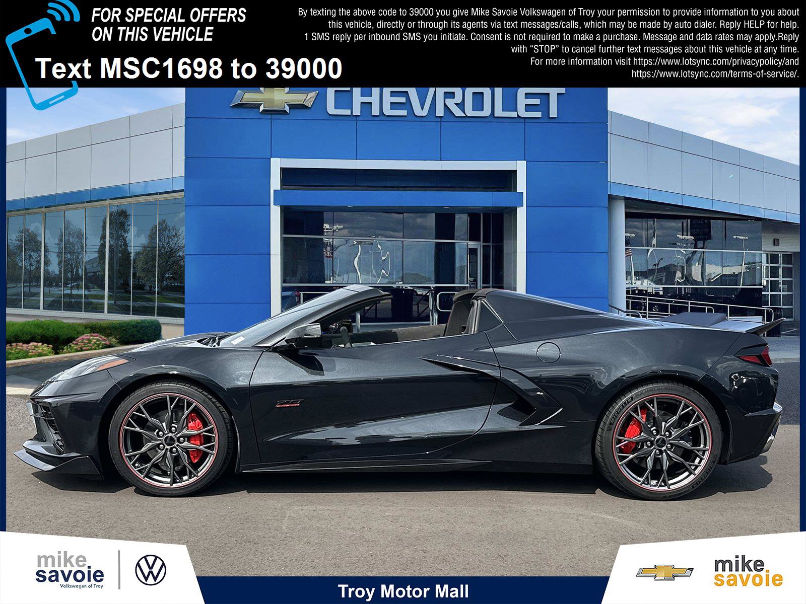 Certified 2023 Chevrolet Corvette Stingray Premium Conv RWD image 2