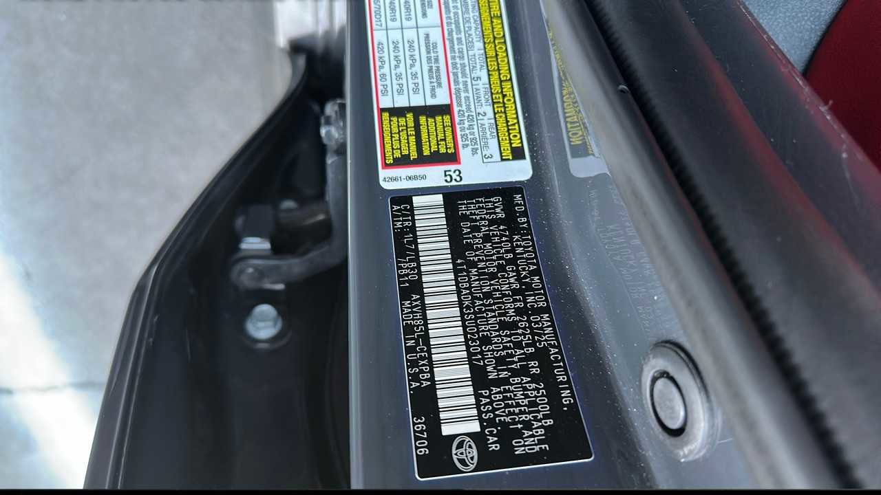 Used 2025 Toyota Camry XSE image 5