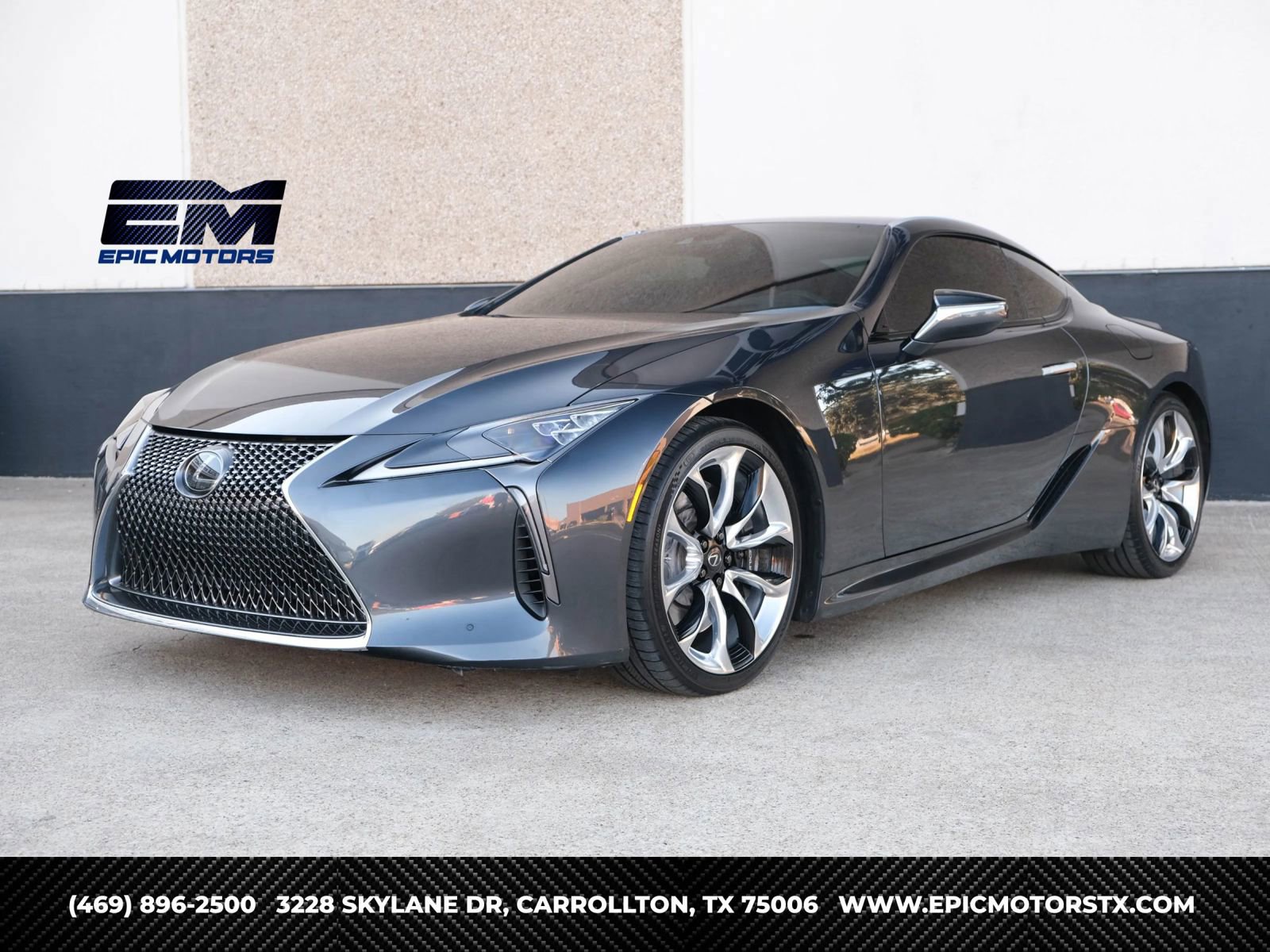 Used 2021 Lexus LC 500 Coupe w/ Carbon Fiber Package