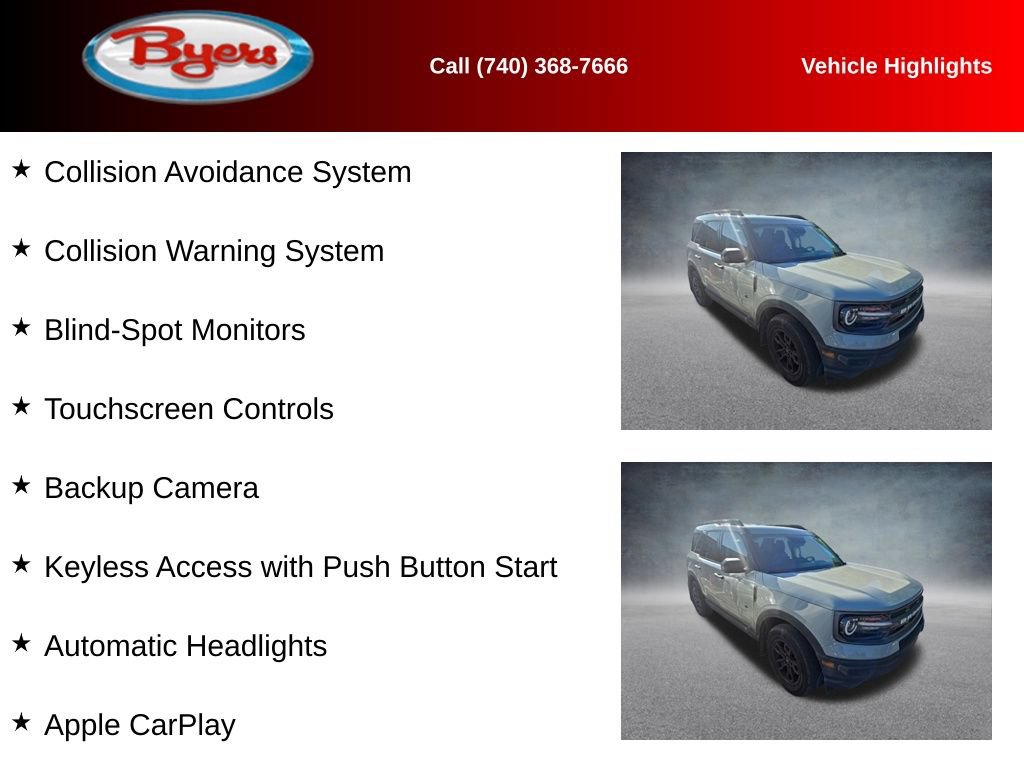 Used 2022 Ford Bronco Sport Big Bend AWD/4WD image 10