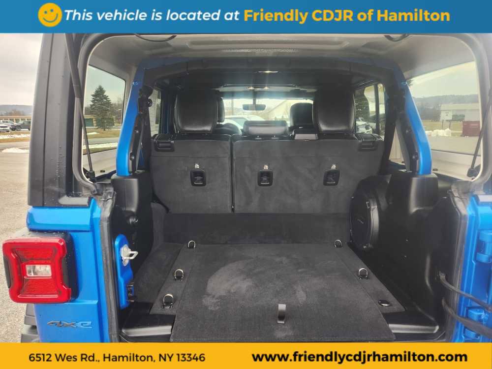 Used 2021 Jeep Wrangler Unlimited Rubicon 4xe w/ Cold Weather Group image 12