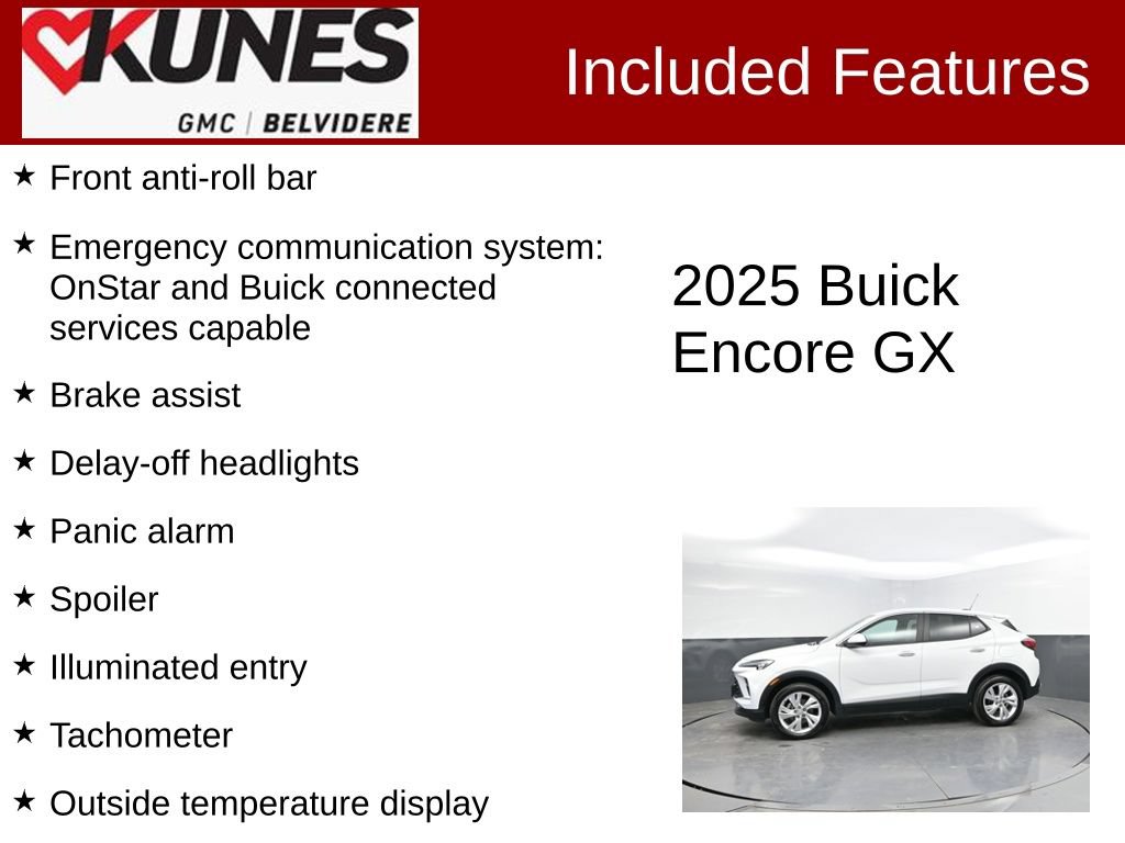 Used 2025 Buick Encore GX Preferred AWD/4WD image 3