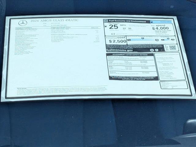 New 2026 Mercedes-Benz GLA 35 AMG 4MATIC image 16