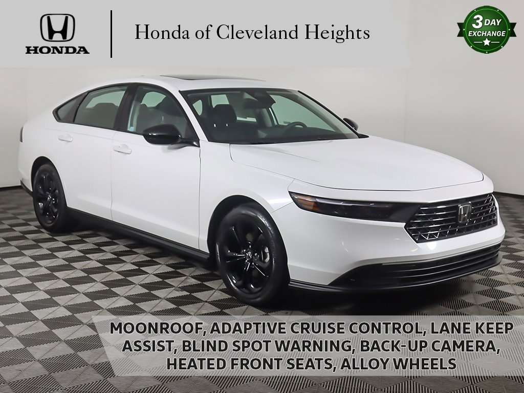 Certified 2025 Honda Accord SE