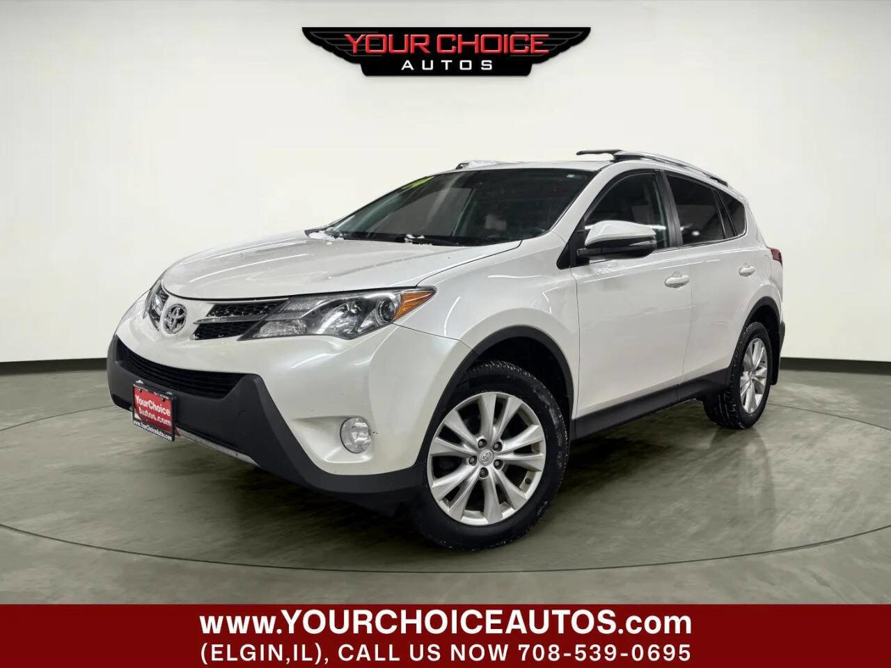 Used 2014 Toyota RAV4 Limited w/ Technology Package AWD/4WD image 1