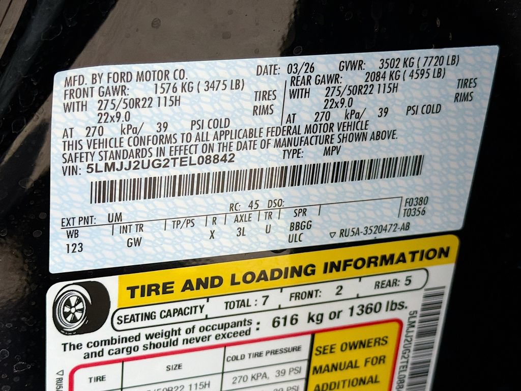 Used 2026 Lincoln Navigator Premiere AWD/4WD image 36