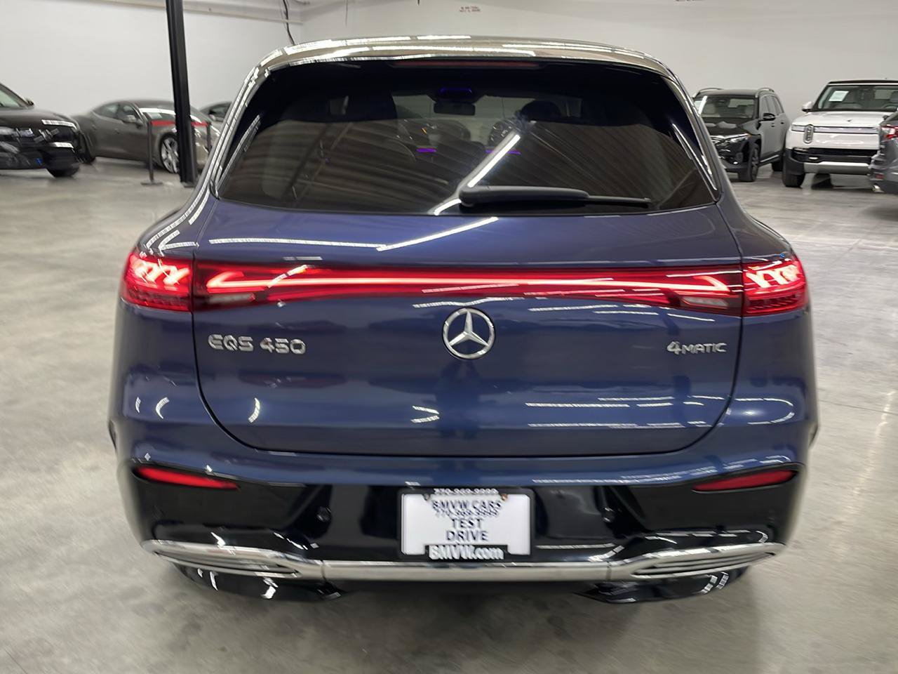 Used 2023 Mercedes-Benz EQS 450+ 4MATIC SUV w/ AMG Line Exterior Package image 9
