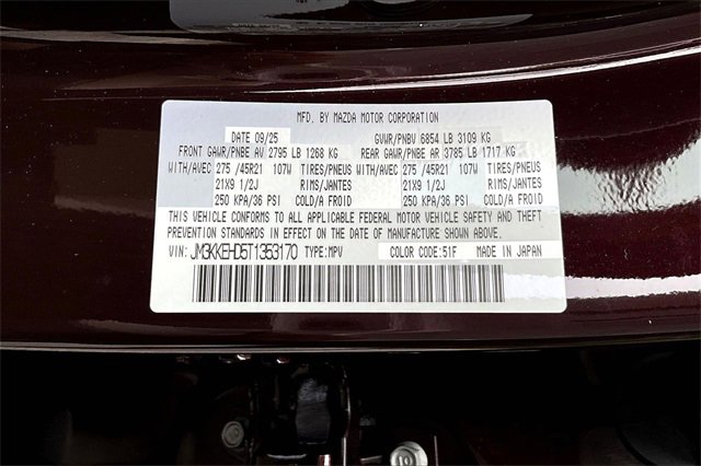 New 2026 MAZDA CX-90 3.3 Turbo w/ Premium Plus Pkg image 9