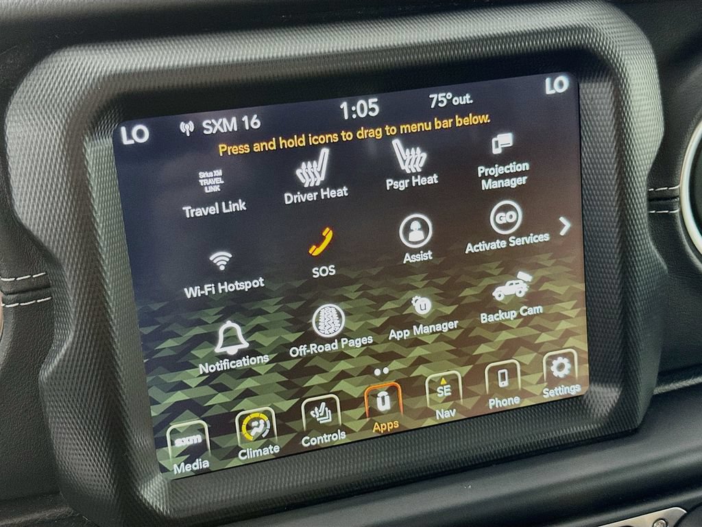 Used 2022 Jeep Wrangler Unlimited Sahara w/ Cold Weather Group AWD/4WD image 14