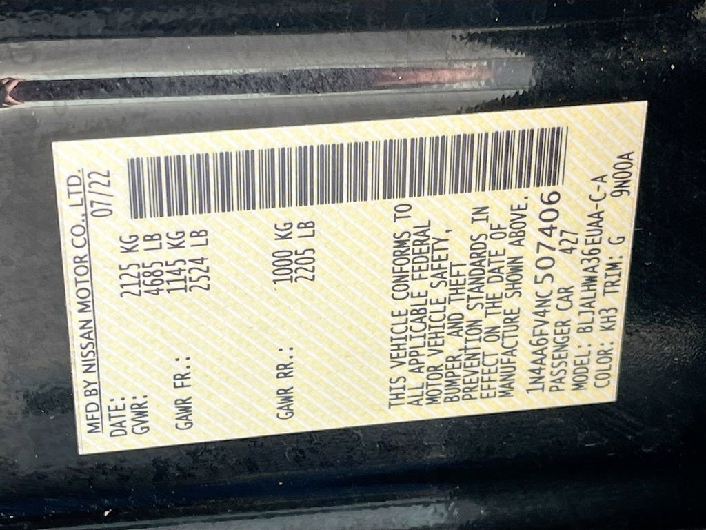 Used 2022 Nissan Maxima Platinum w/ Sport Mat Group image 34