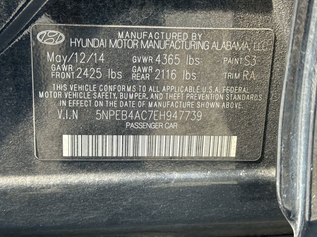 Used 2014 Hyundai Sonata GLS w/ Popular Equipment Group 2 image 36