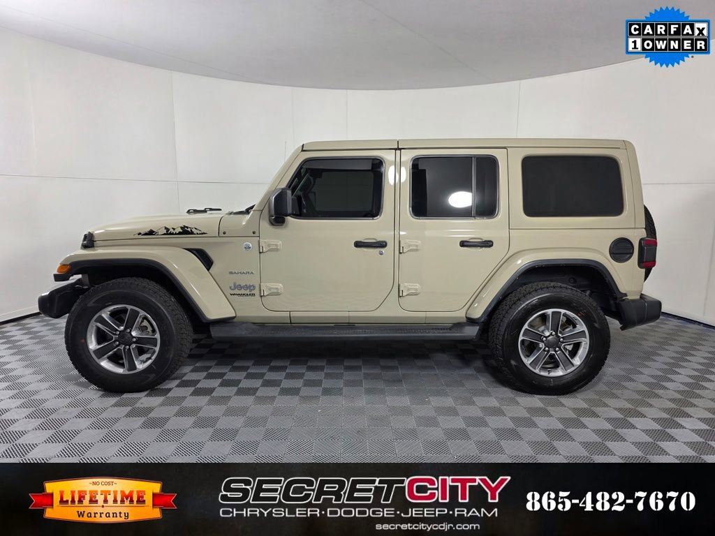 Used 2022 Jeep Wrangler Unlimited Sahara w/ LED Lighting Group image 4