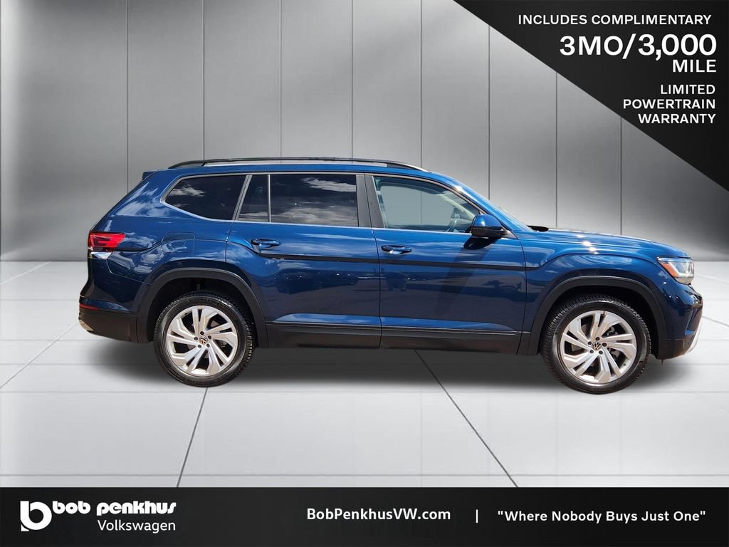 Used 2021 Volkswagen Atlas SE AWD/4WD image 23