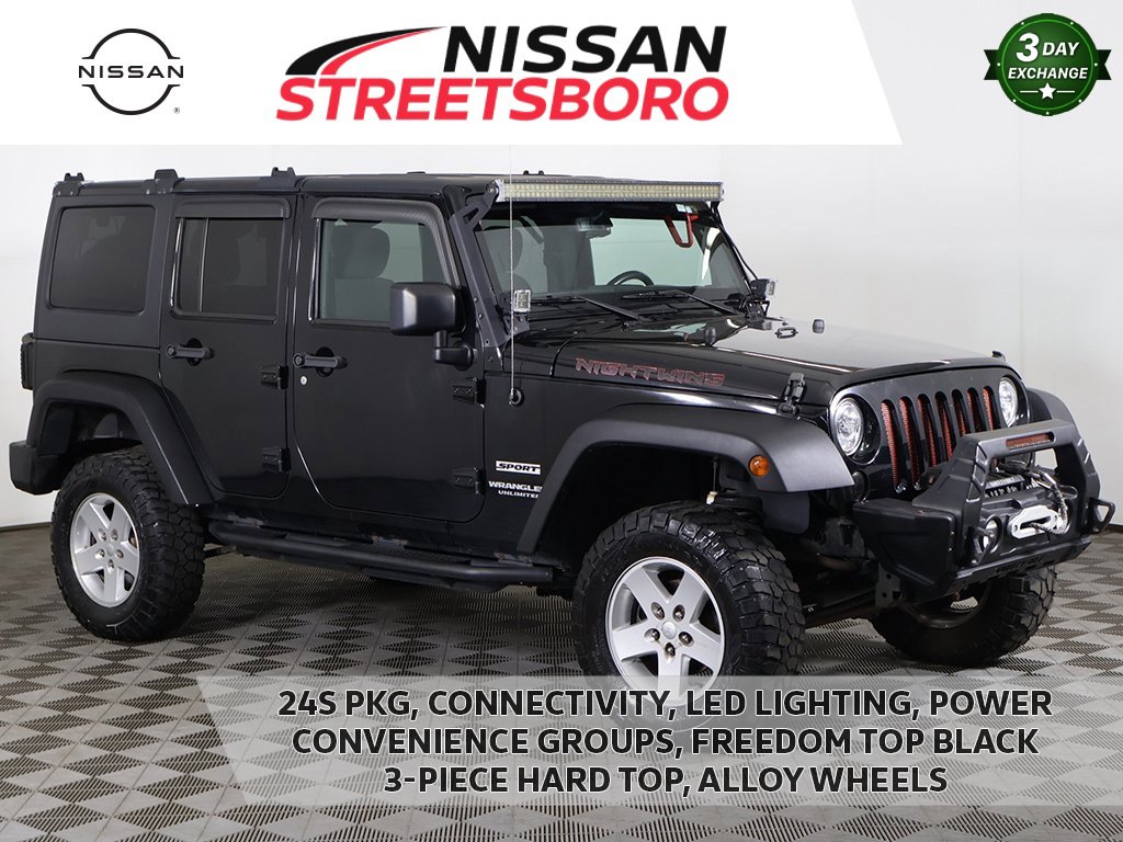 Used 2017 Jeep Wrangler Unlimited Sport w/ Quick Order Package 24S