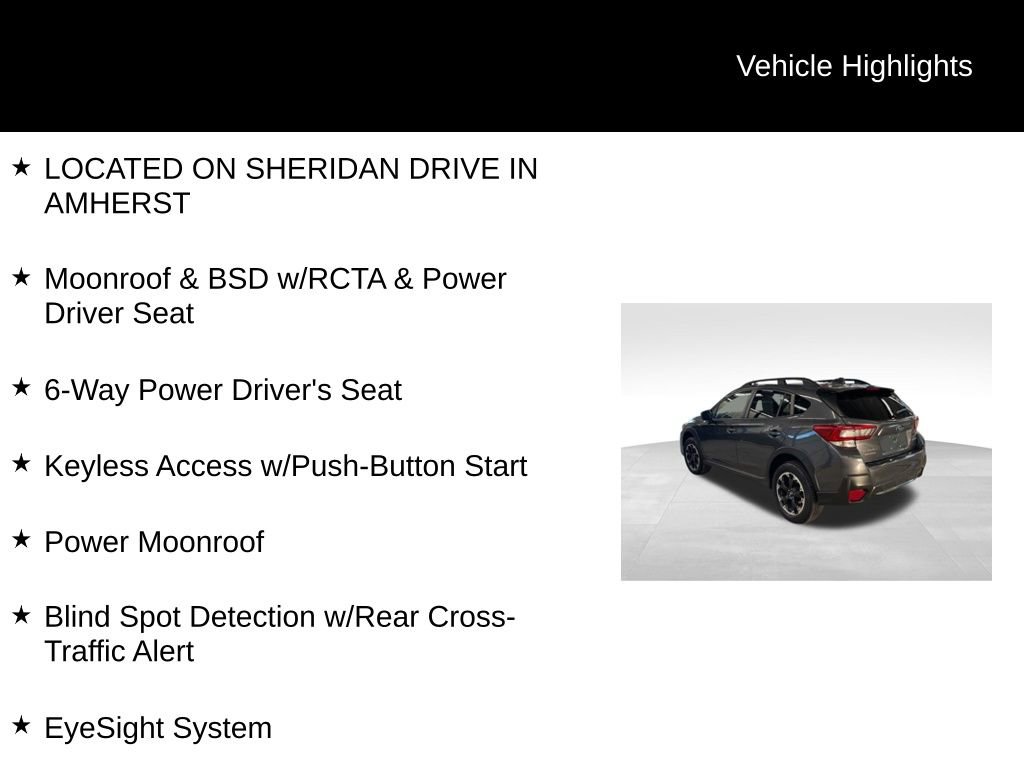 Certified 2023 Subaru Crosstrek 2.0i Premium AWD/4WD image 5