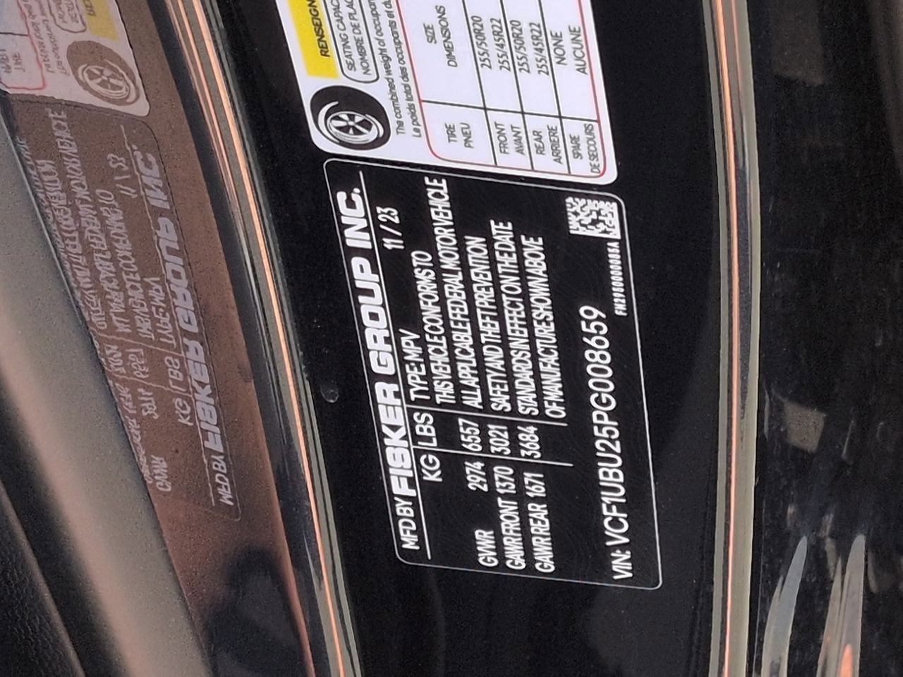 Used 2023 Fisker Ocean Ultra image 29