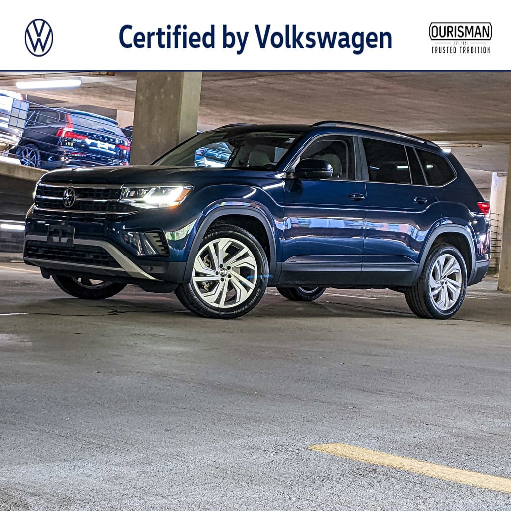 Certified 2023 Volkswagen Atlas SE AWD/4WD image 1
