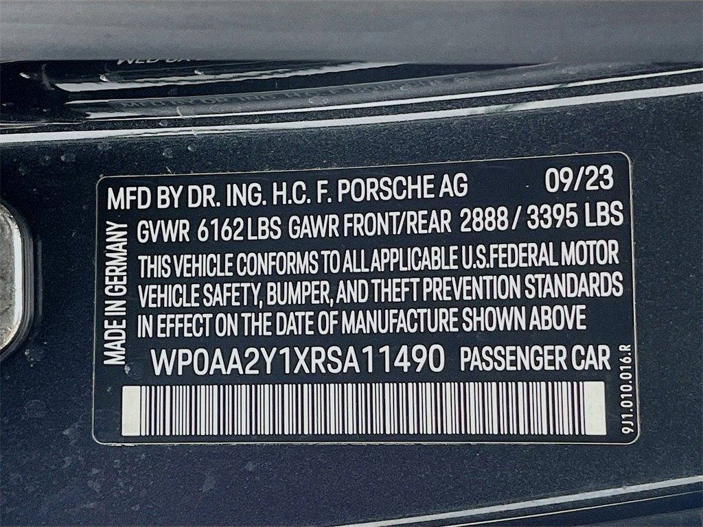 Certified 2024 Porsche Taycan w/ Premium Package image 23