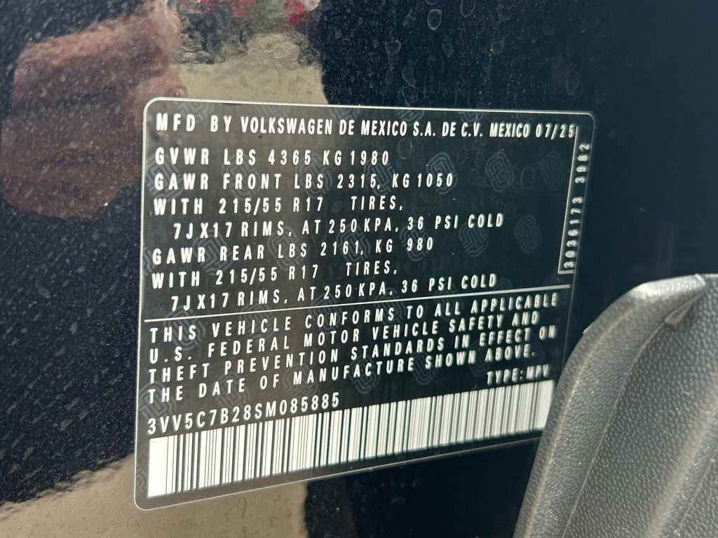 Certified 2025 Volkswagen Taos S image 62