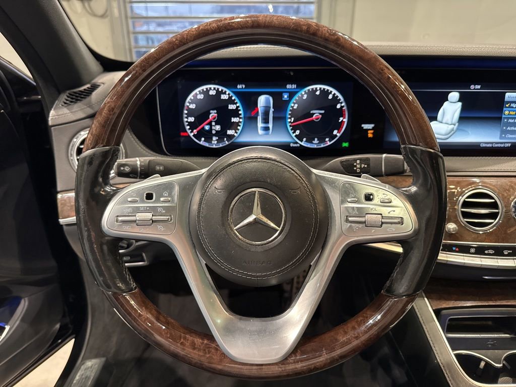 Used 2018 Mercedes-Benz S 560 4MATIC Sedan w/ AMG Line Exterior image 30