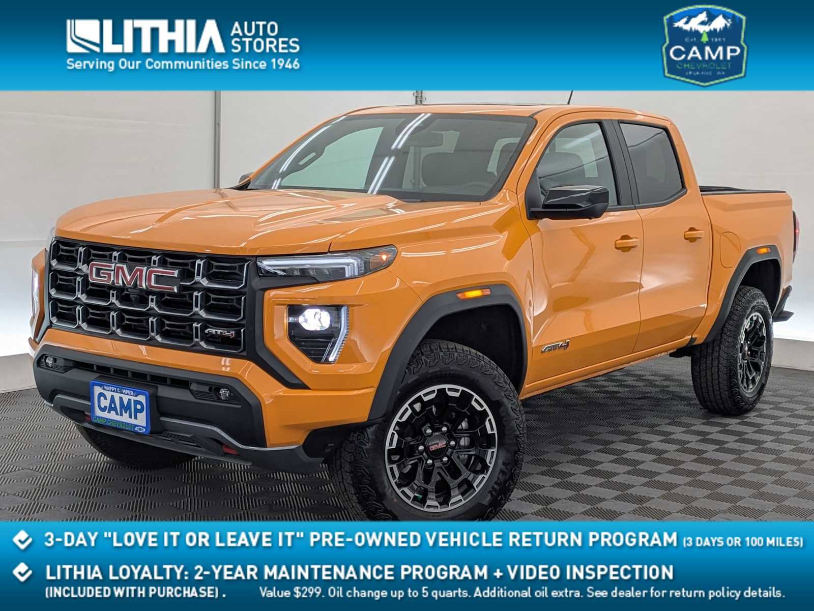 Used 2026 GMC Canyon AT4 w/ Technology Plus Package AWD/4WD image 1