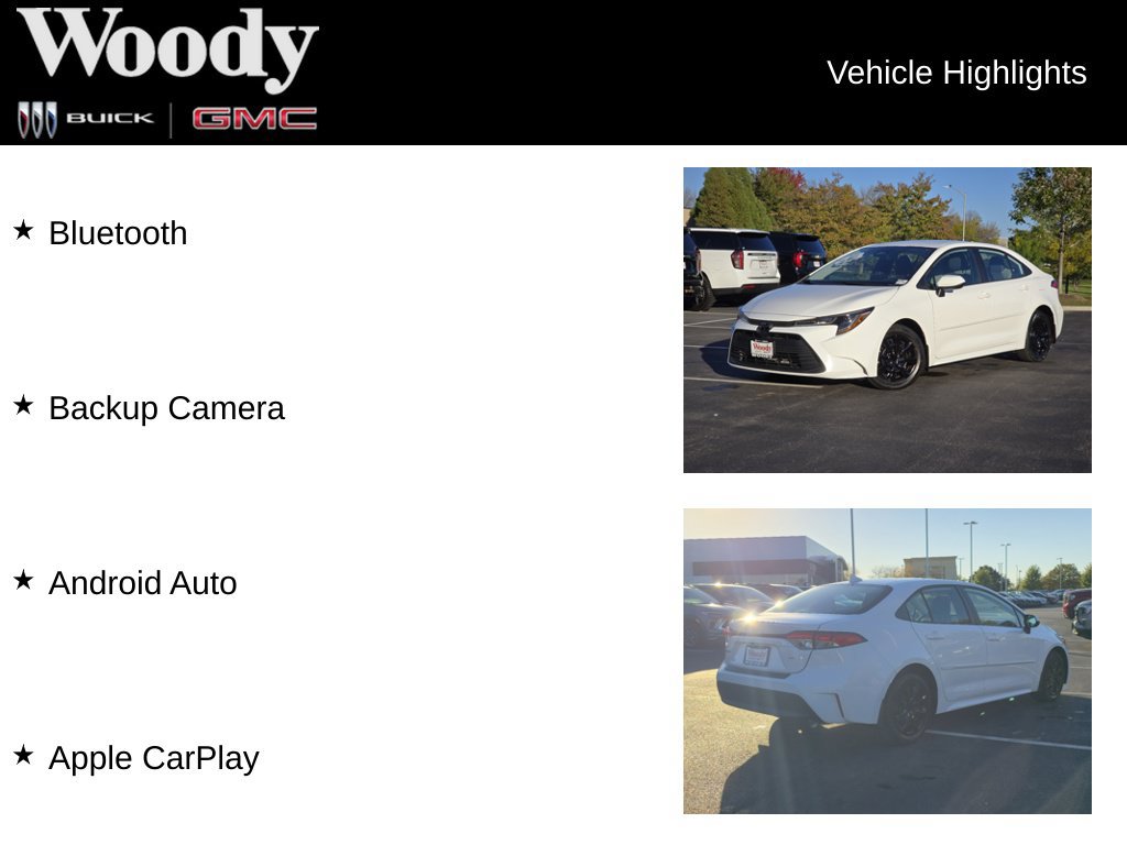 Used 2023 Toyota Corolla LE w/ Carpet Mat Package (TMS) FWD image 3