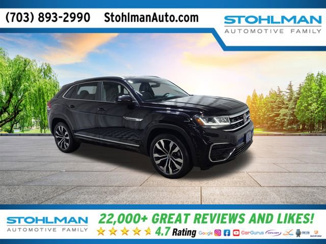 Used 2021 Volkswagen Atlas Cross Sport SEL R-Line AWD/4WD image 2