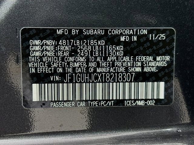 New 2026 Subaru Impreza RS image 32