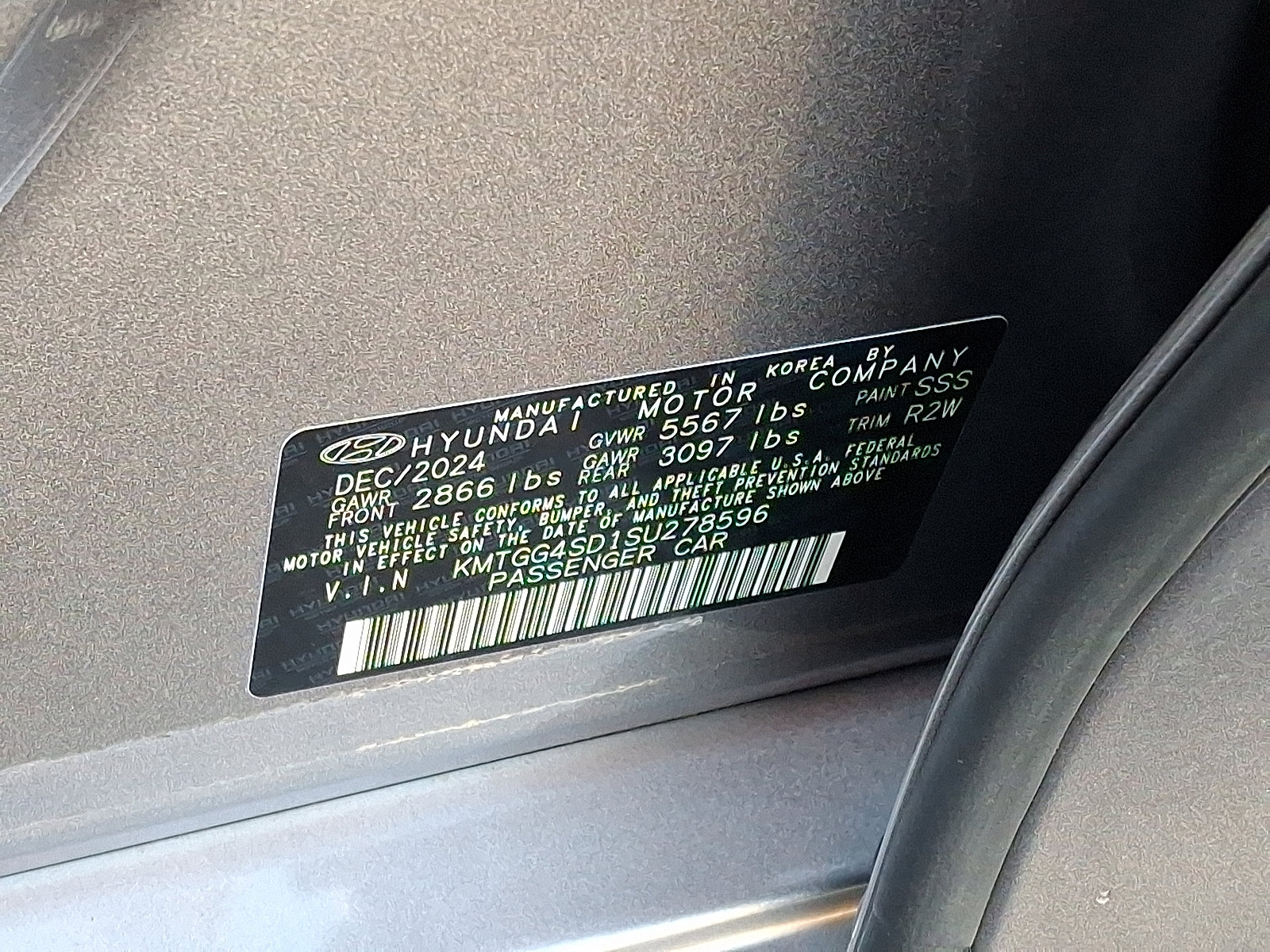 Certified 2025 Genesis G80 3.5T Sport Prestige image 27