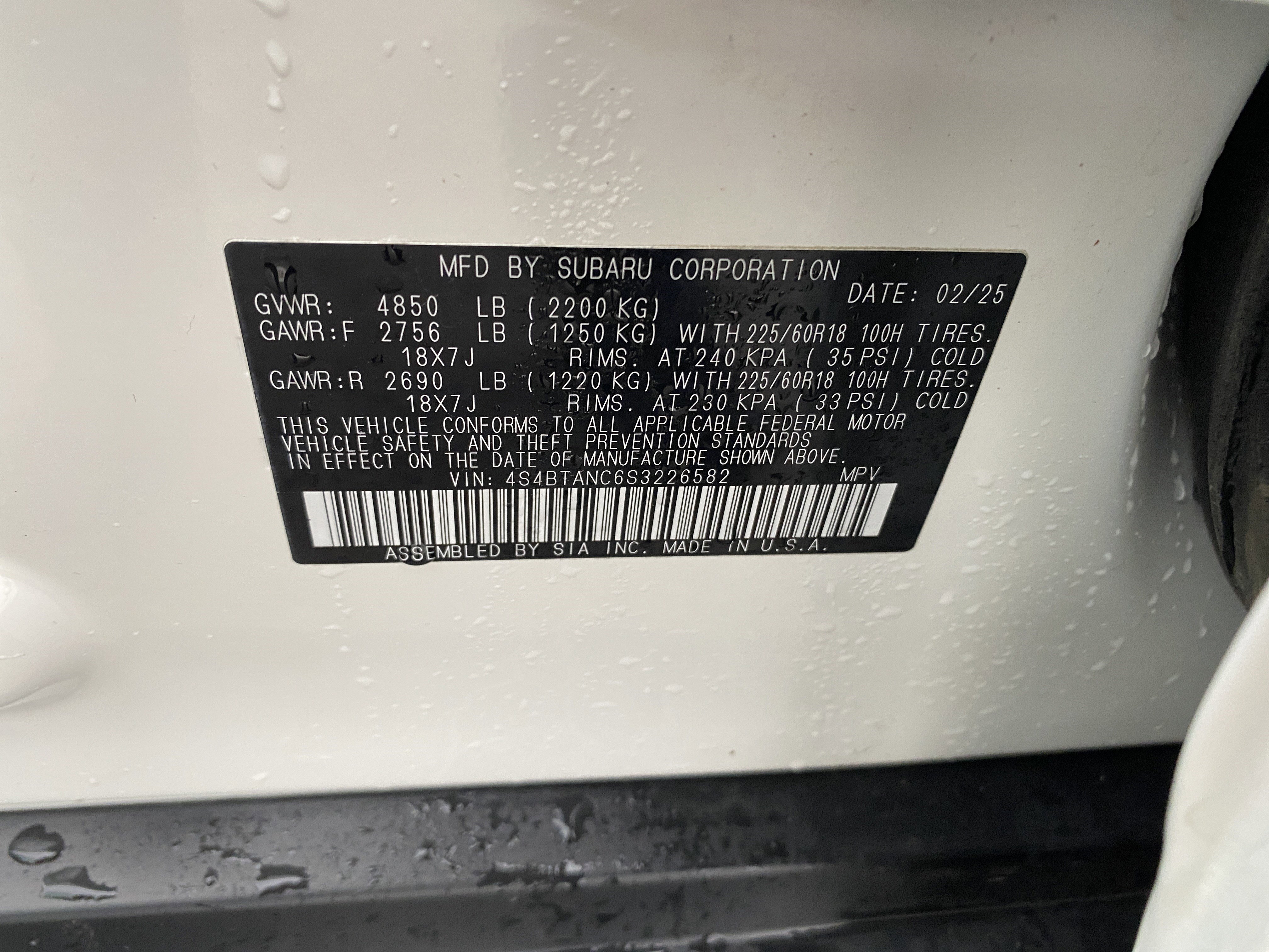 Used 2025 Subaru Outback Limited image 25